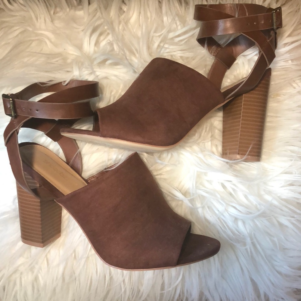 Brown heels